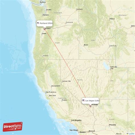 las to pdx flights